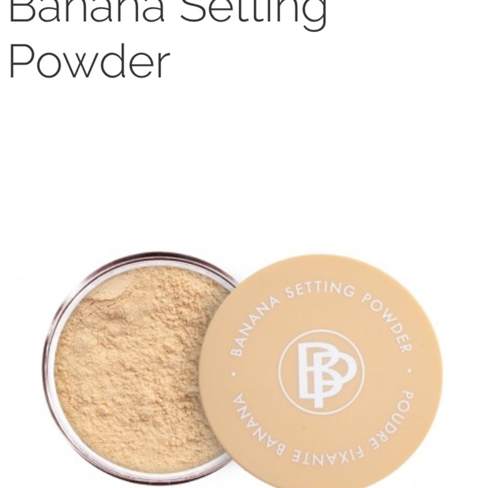 Banana setting powder